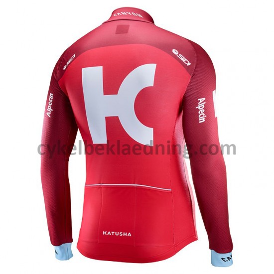 Cykeltrøje Langærmet 2017 Team Katusha-Alpecin M001