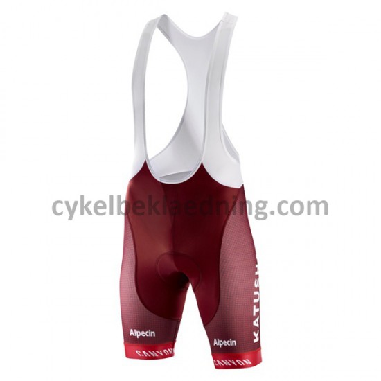 BIB Cykelbukser Korte 2018 Team Katusha-Alpecin M001