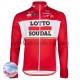 Cykeltrøje Vinter 2017 Lotto Soudal M001