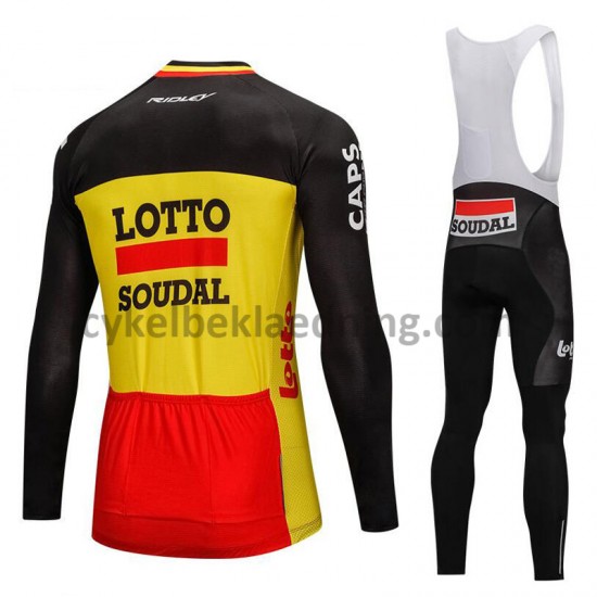 Bib Cykeltøj Sæt Lange 2018 Lotto Soudal M002