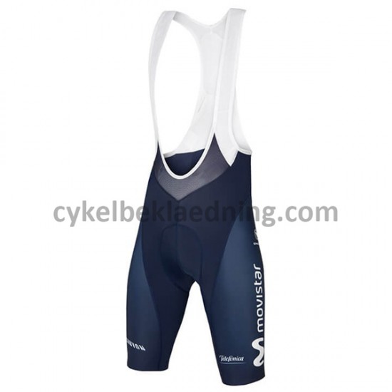 BIB Cykelbukser Korte 2018 Movistar Team M001