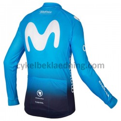 Cykeltrøje Langærmet 2018 Movistar Team M001