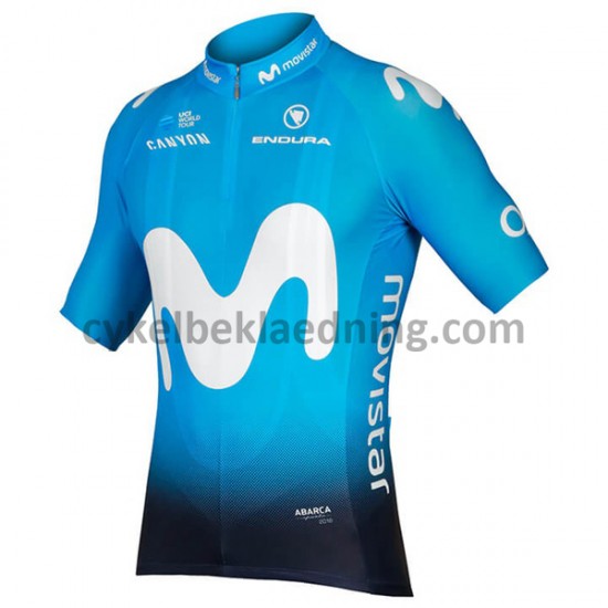 Cykeltrøje Kortærmet 2018 Movistar Team M001
