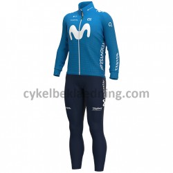 Bib Cykeltøj Sæt Lange 2020 Movistar Team M001