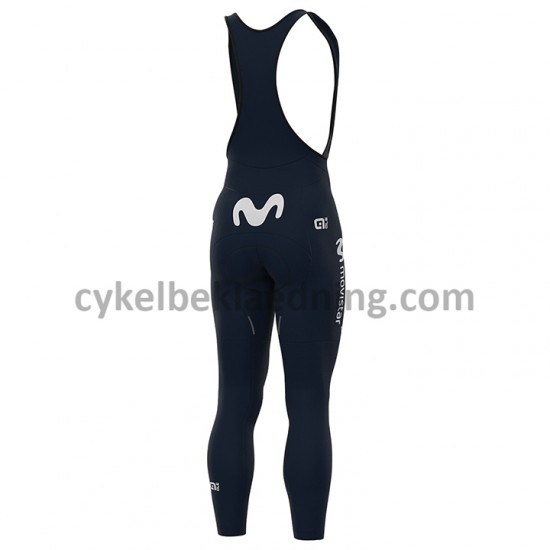 Bib Lange Cykelbukser 2020 Movistar Team M001