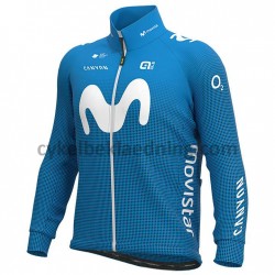 Cykeltrøje Langærmet 2020 Movistar Team M001