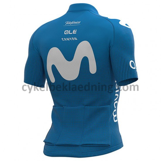 Cykeltrøje Kortærmet 2020 Movistar Team M001