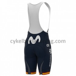 BIB Cykelbukser Korte 2020 Movistar Team M004