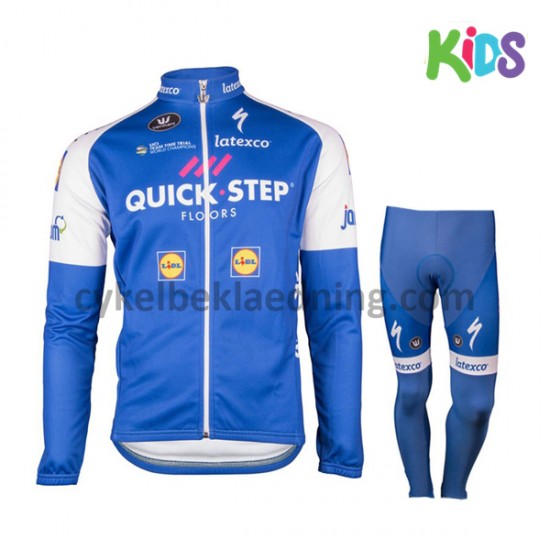 Cykeltøj Sæt Lange 2017 Quick-Step Floors Børn M001