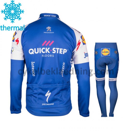 Cykeltøj Sæt Vinter 2017 Quick-Step Floors Børn M001