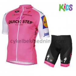 Cykeltøj Sæt Korte 2017 Quick-Step Floors Børn M004