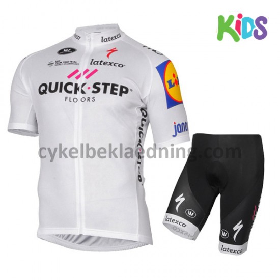 Cykeltøj Sæt Korte 2017 Quick-Step Floors Børn M005