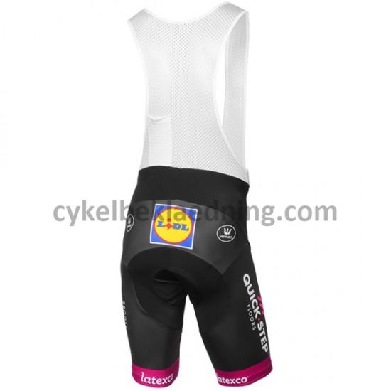 Bib Cykeltøj Sæt Korte 2017 Quick-Step Floors M003