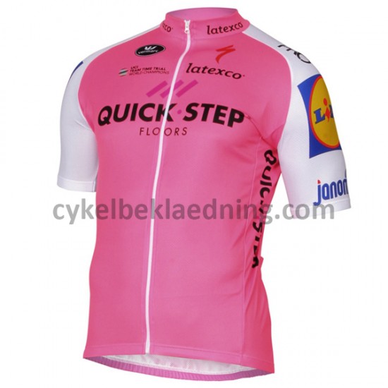 Bib Cykeltøj Sæt Korte 2017 Quick-Step Floors M004