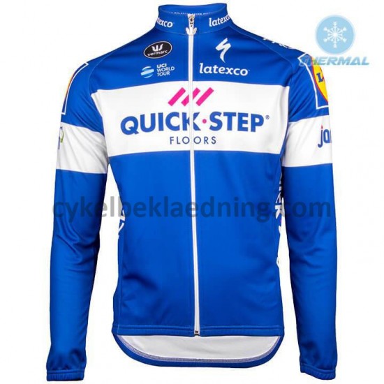 Cykeltrøje Vinter 2018 Quick Step Floors M001