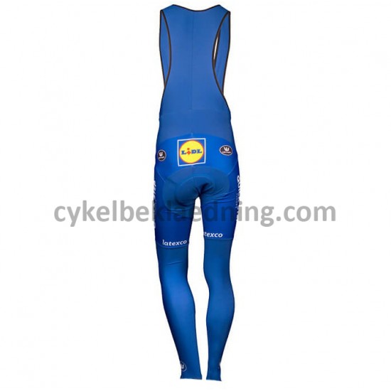 Bib Lange Cykelbukser 2018 Quick-Step Floors M001