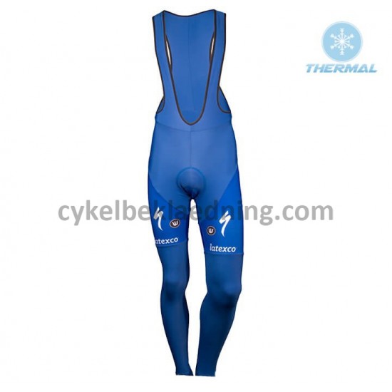 Bib Lange Cykelbukser Vinter 2018 Quick-Step Floors M001