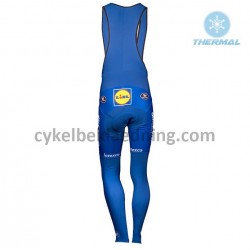 Bib Lange Cykelbukser Vinter 2018 Quick-Step Floors M001