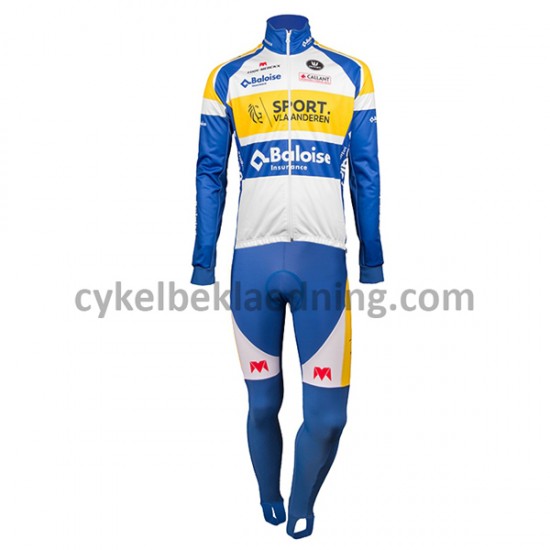 Bib Cykeltøj Sæt Lange 2018 Sport Vlaanderen-Baloise M001