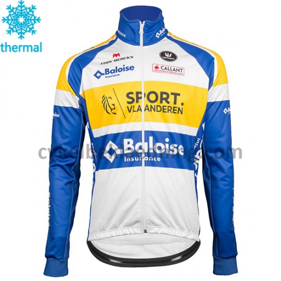 Cykeltrøje Vinter 2018 Sport Vlaanderen-Baloise M001
