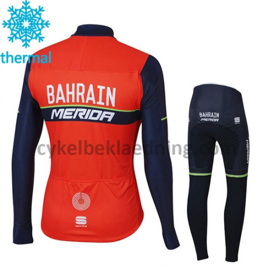 Cykeltøj Sæt Vinter 2017 Bahrain Merida Børn M001