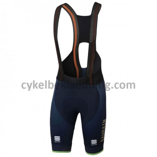 BIB Cykelbukser Korte 2018 Bahrain Merida M001