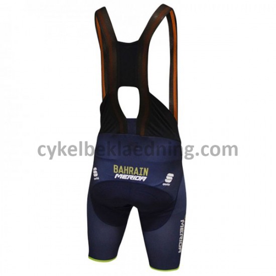 BIB Cykelbukser Korte 2018 Bahrain Merida M001