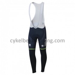 Bib Lange Cykelbukser 2018 Bahrain Merida M001