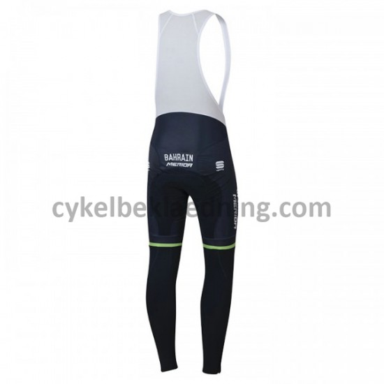 Bib Lange Cykelbukser 2018 Bahrain Merida M001