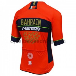 Cykeltrøje Kortærmet 2018 Bahrain Merida M001