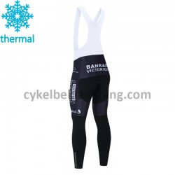 Bib Lange Cykelbukser Vinter 2021 Team Bahrain Victorious M001