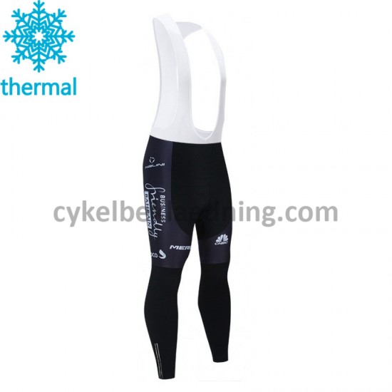 Bib Lange Cykelbukser Vinter 2021 Team Bahrain Victorious M001