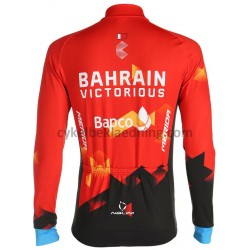 Cykeltrøje Langærmet 2021 Team Bahrain Victorious M001