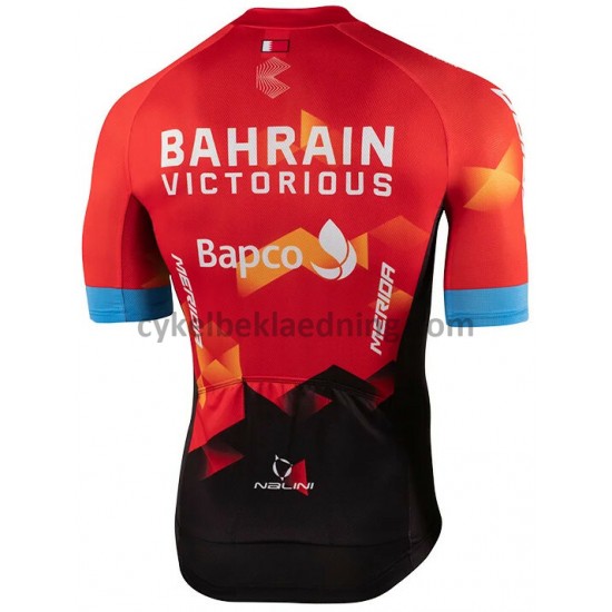 Cykeltrøje Kortærmet 2021 Team Bahrain Victorious M001