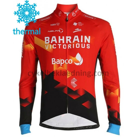 Cykeltrøje Vinter 2021 Team Bahrain Victorious M001