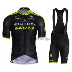 Bib Cykeltøj Sæt Korte 2019 Mitchelton-Scott M001