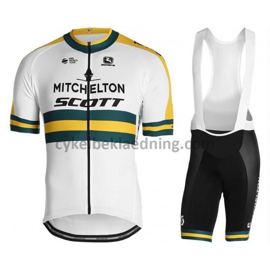 Bib Cykeltøj Sæt Korte 2019 Mitchelton-Scott M002