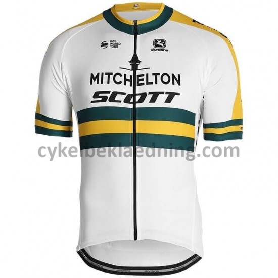 Bib Cykeltøj Sæt Korte 2019 Mitchelton-Scott M002