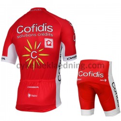 Cykeltøj Sæt Korte 2017 Cofidis Pro Team Børn M001