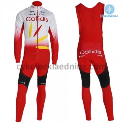 Bib Cykeltøj Sæt Vinter 2019 Cofidis Pro Team M001
