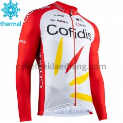 Cykeltrøje Vinter 2020 Cofidis Pro Team M001