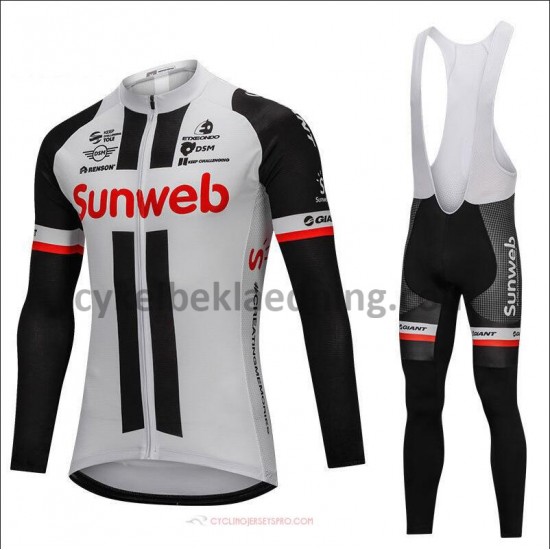 Bib Cykeltøj Sæt Lange 2018 Team Sunweb M001