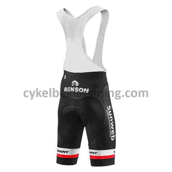 BIB Cykelbukser Korte 2018 Team Sunweb M001