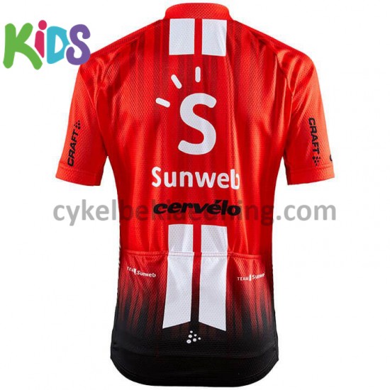 Cykeltøj Sæt Korte 2019 Team Sunweb Børn M001
