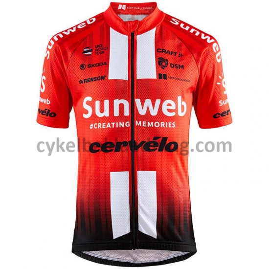 Cykeltrøje Kortærmet 2019 Team Sunweb M001