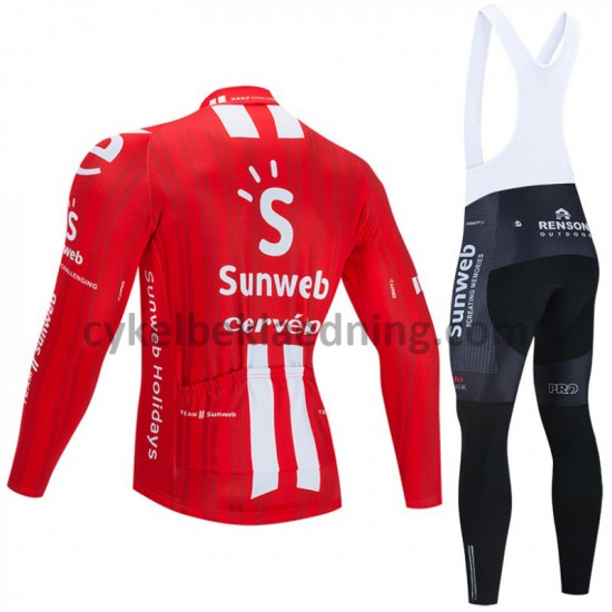 Bib Cykeltøj Sæt Lange 2020 Team Sunweb M001