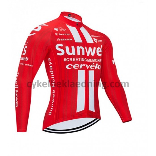 Cykeltrøje Langærmet 2020 Team Sunweb M001