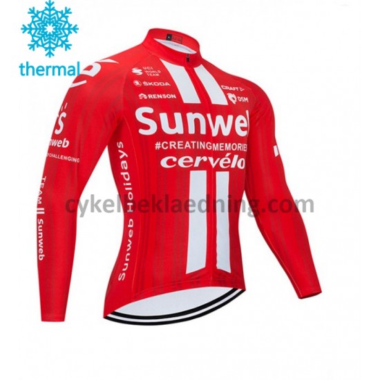 Cykeltrøje Vinter 2020 Team Sunweb M001