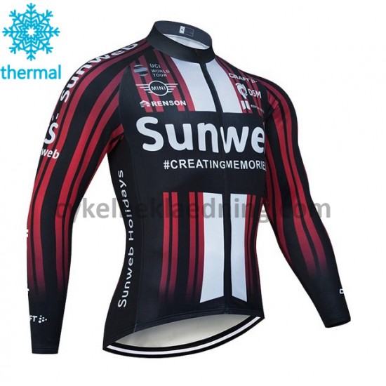 Cykeltrøje Vinter 2020 Team Sunweb M003