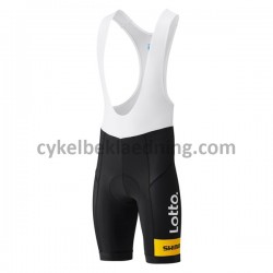 BIB Cykelbukser Korte 2018 LottoNL Jumbo M001